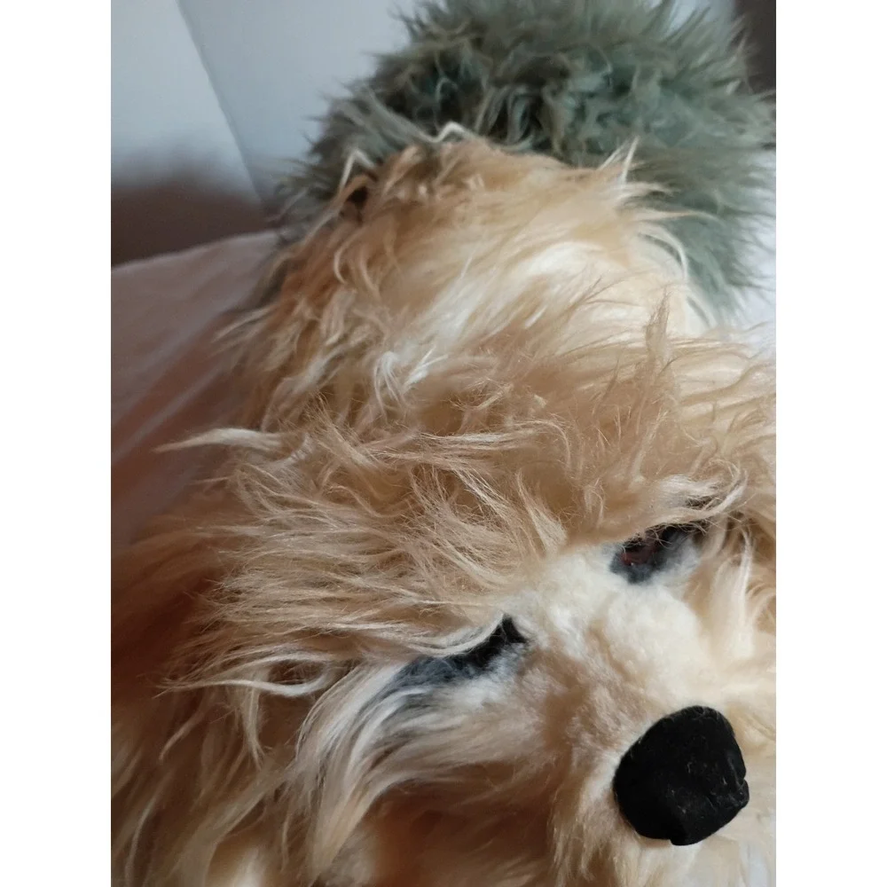 Lou Rankin Friends Higgens Sheepdog Plush Dakin Applause Gray 24420 NWT DIRTY